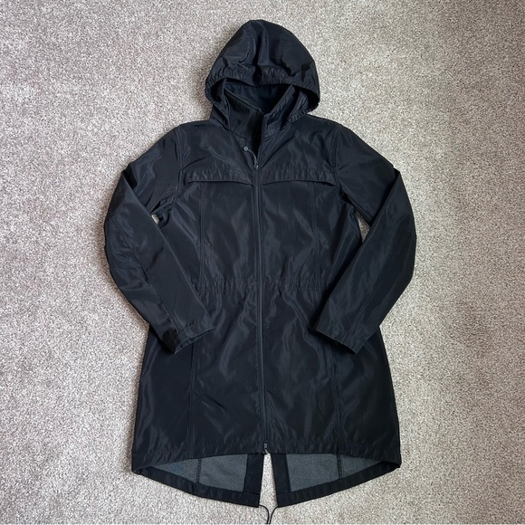 Mondetta Jackets & Blazers - Mondetta Outdoor Project Women's XS Black Windbreaker Rain Jacket Hooded Long
